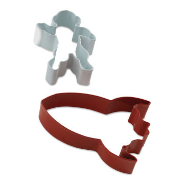 Handstand Kitchen Cookie Cutter Set - Out of this World, Pkg of 2