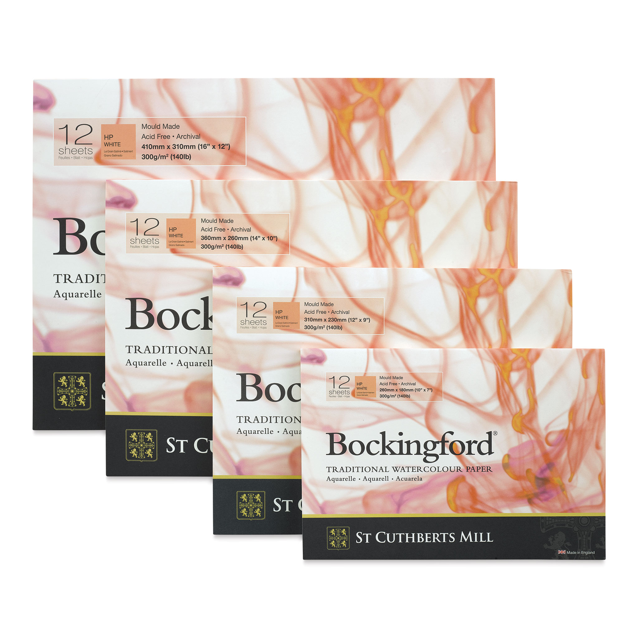 Bockingford Spiral Bound Watercolor Pads