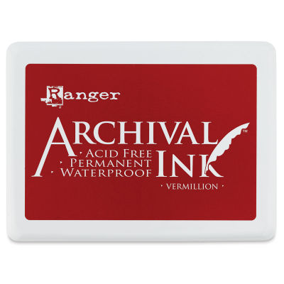 Ranger Archival Ink Pad - Jumbo, Vermillion