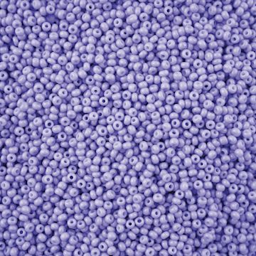 Open in modal - John Bead Solgel Chalk Dyed Czech Seed Beads - 11/0, Purple