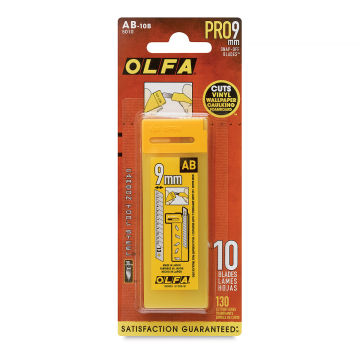 Olfa Snap-Off Blade Cutter -  Front of blister package of Replacement Blades
