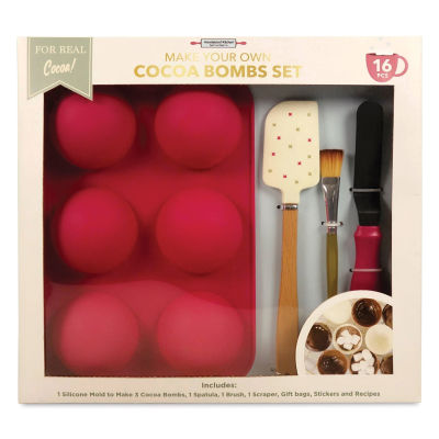 Handstand Kitchen Make Your Own Cocoa Bombs Set (Front of packaging)