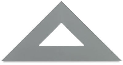 Westcott Professional Triangles - Top view of 45/90 degree Triangle