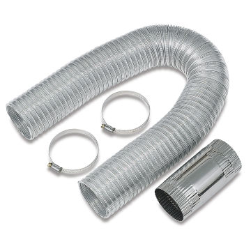Skutt Envirovent 2 Ducting Extension Kit - Components of Kit shown
