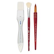 Silver Brush Large Scale Water Media Set