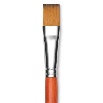 Raphael Golden Kaerell Brush - Flat, Short Handle, Size 14