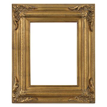 Open in modal - Blick Baroque Frame - Gold Leaf, 9" x 12", front