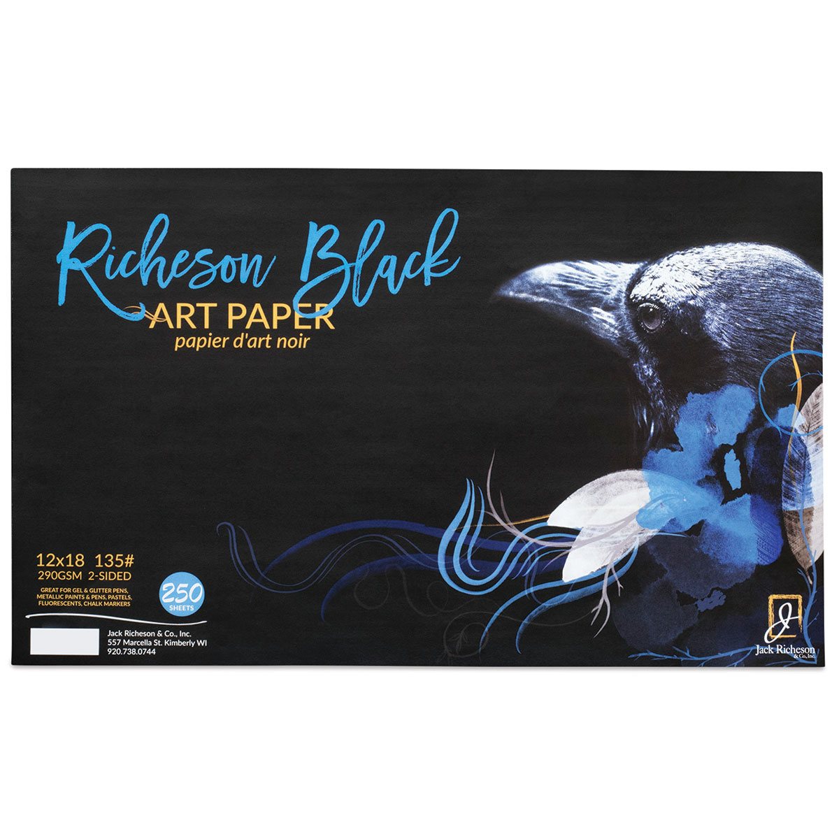 Richeson Black Art Paper Bulk Packs