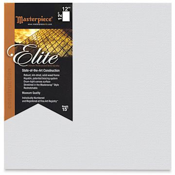 Open in modal - Masterpiece Elite Heavyweight Canvas - 12" x 12", Acrylic Primed