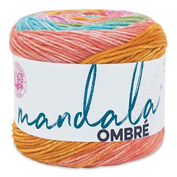 Open in modal - Lion Brand Mandala Ombre Yarn - Tranquil, 344 yards