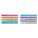 Paper Mate Inkjoy Retractable Metallic Gel Pens - Assorted Colors, Set of 10