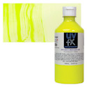 Tri-Art UVFX Black Light Poster Paint - Fluorescent Yellow, 250 ml