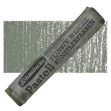Open in modal - Schmincke Soft Pastel - Greenish Gray 2 D pastel and swatch