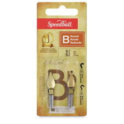 Speedball Lettering Nibs Sets - 0 and 1, B, Round