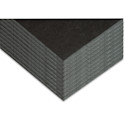 Blackcore Foam Board Pack - 32" x 40" x 3/16", Black, Pkg of 10