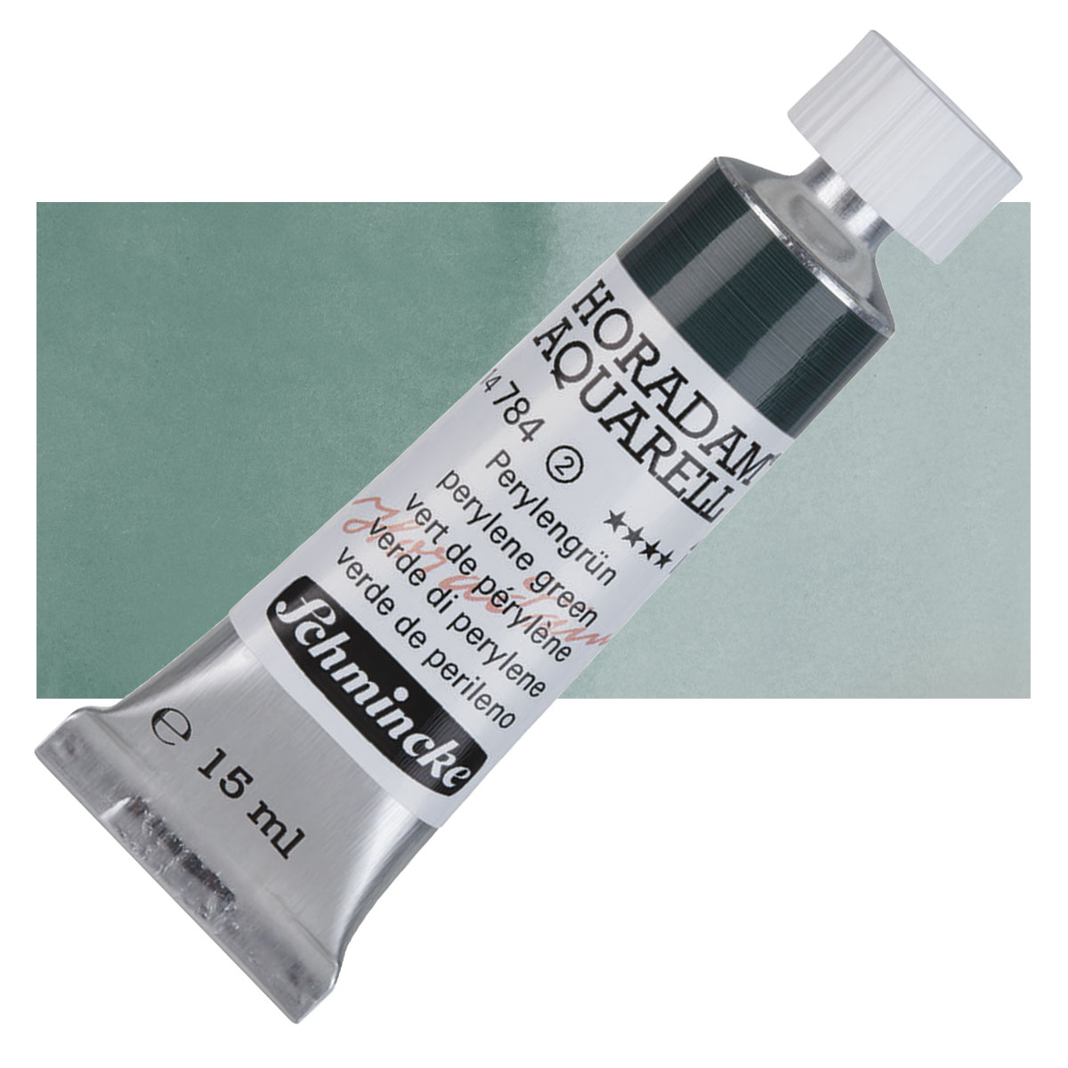 Schmincke Horadam Aquarell 15ml Tube Watercolor Viridian - 513 - Wet Paint  Artists' Materials and Framing