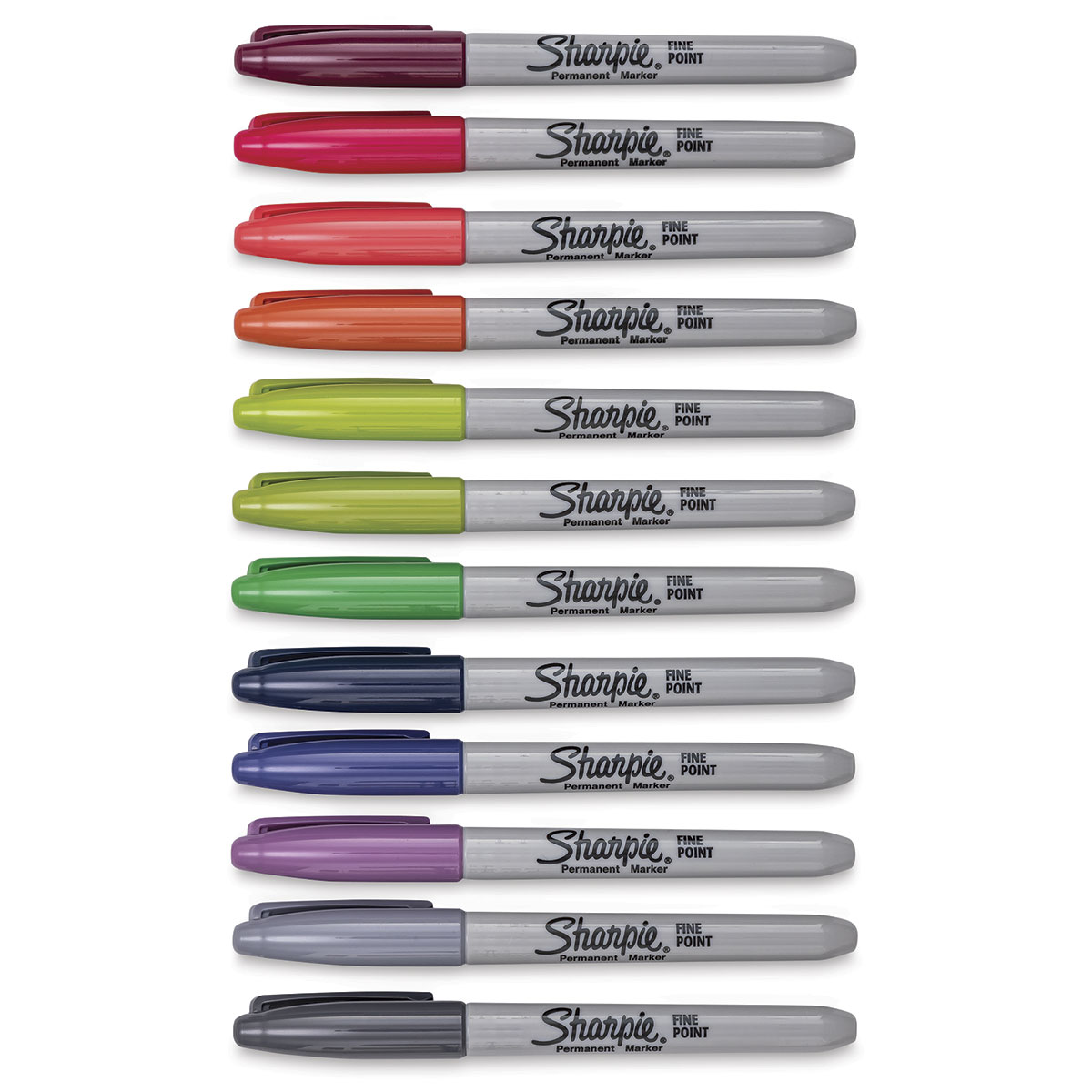 Sharpie Permanent Marker - Cosmic Color - Fine Point - 12 Color Set