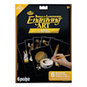 Royal & Langnickel Engraving Art Blank Board - Gold Foil, 7