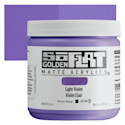 Golden SoFlat Matte Acrylic Paint - Light Violet, 473 ml, Jar