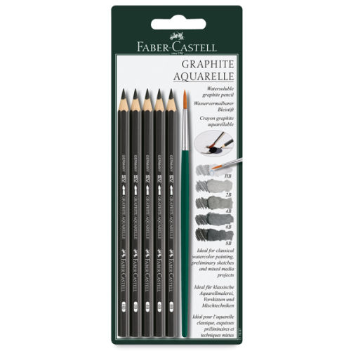 Faber-Castell Graphite Aquarelle Pencils and Set