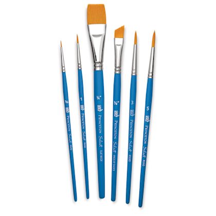 Princeton Select Brush Set - Brush Set No. 21, Set of 6 | BLICK Art ...