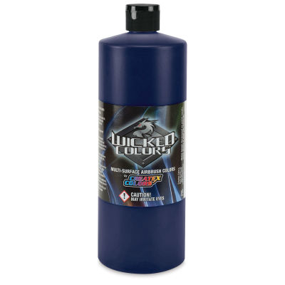 Createx Wicked Colors Airbrush Color - 32 oz, Detail Cobalt Blue
