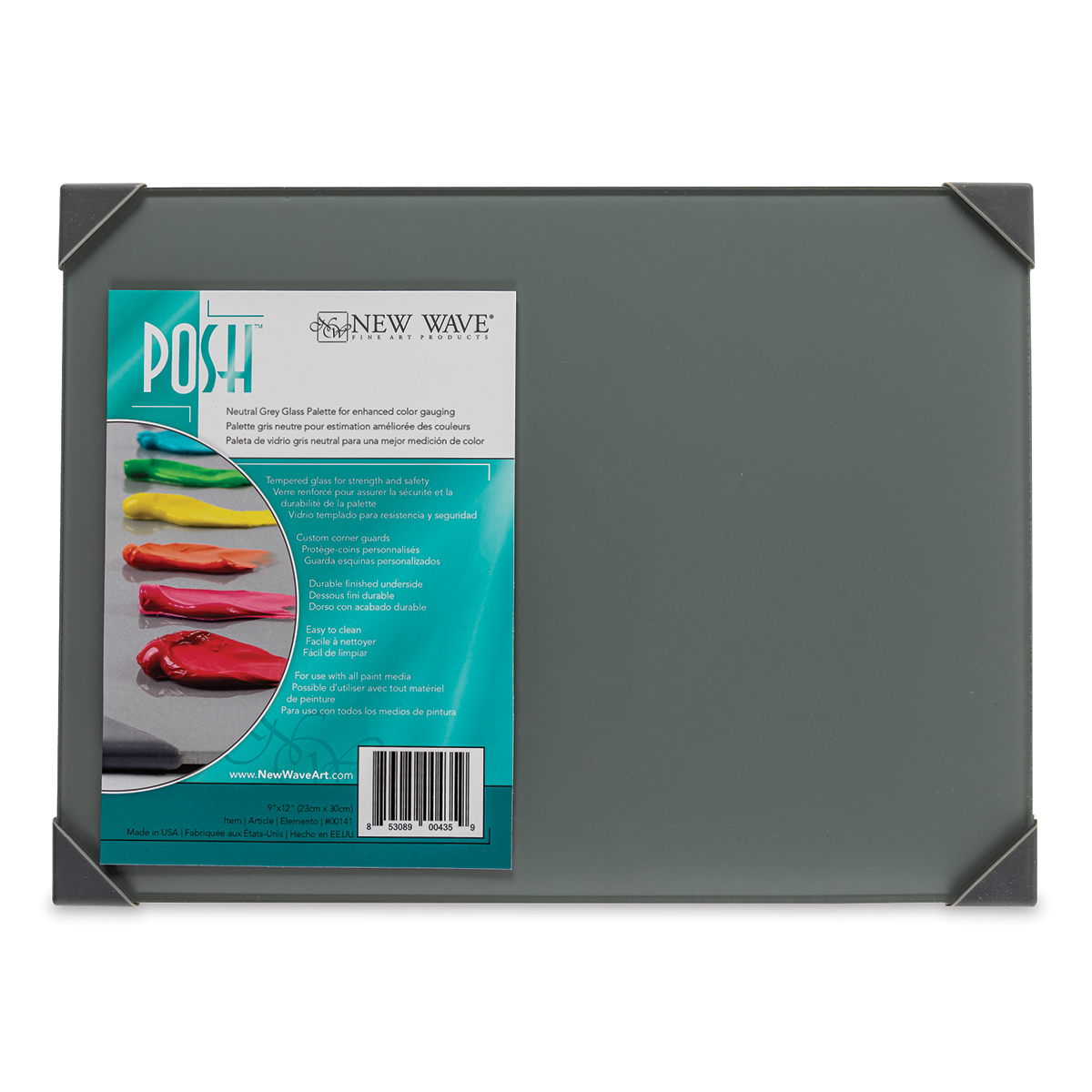 New Wave® POSH® Glass Table Top Palette