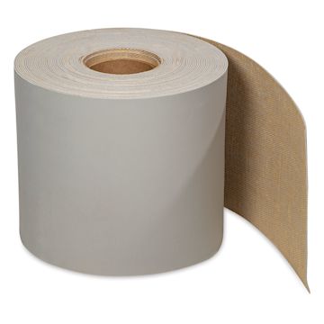 Open in modal - Blick Battleship Gray Linoleum - Roll, 12" x 90 ft, Unmounted