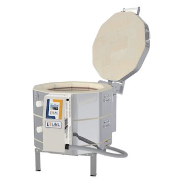 Open in modal - L&L Easy Fire Kiln - E23S-3, W9460, 240V, P1, 39.4 Amp open