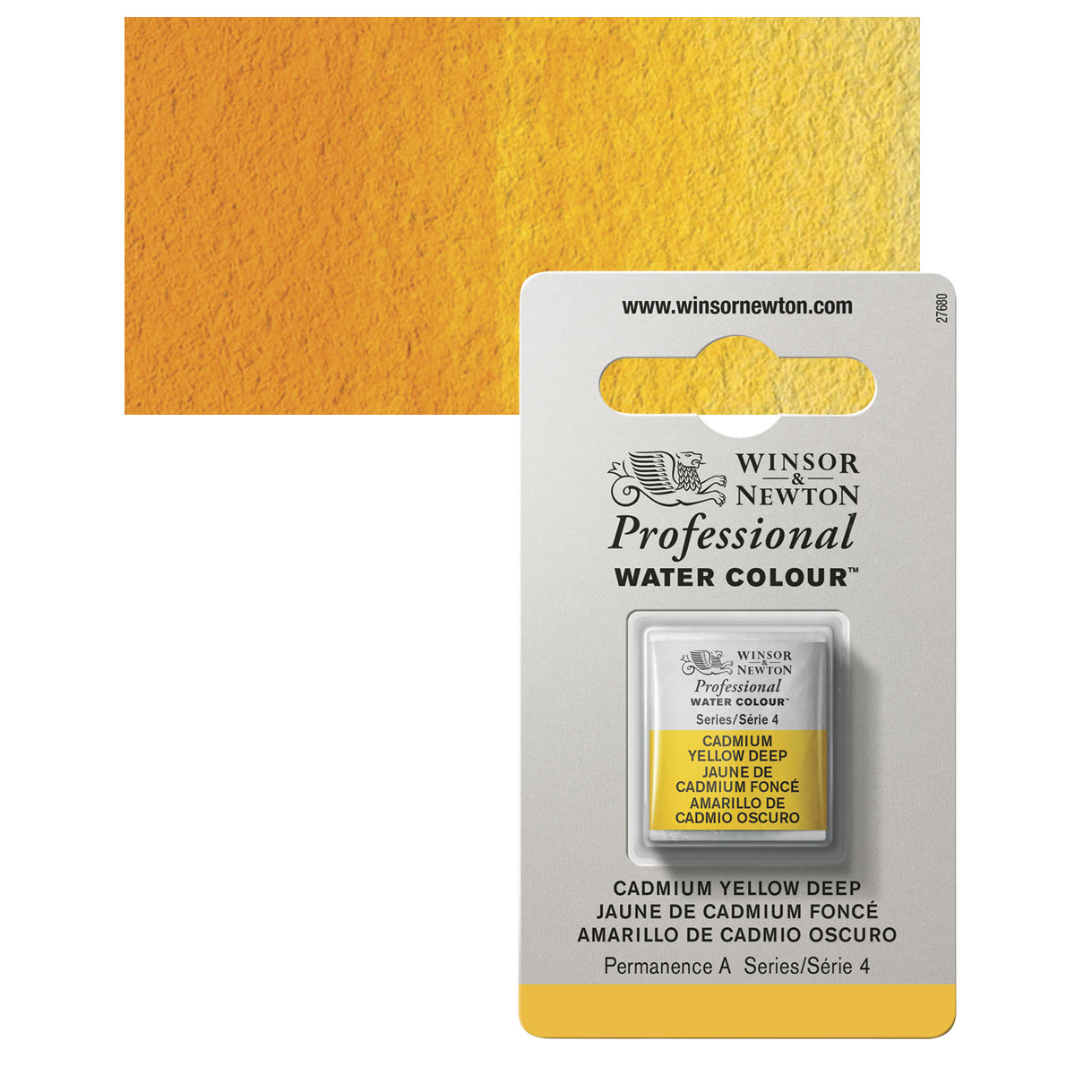 Lemon Yellow Deep, Winsor & Newton Professional Water Colour