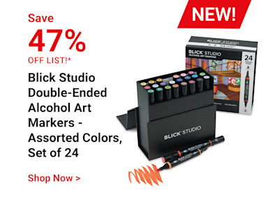 Save 47% off list! New! Blick Studio Double-Ended Alcohol Art Markers - Assorted Colors, Set of 24 . Shop now.