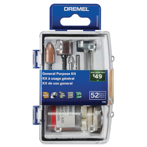 Rotary Tool Set Dremel Accessory Kit 80 PC- Grinding Sanding Polishing w/  Case