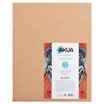 Open in modal - Akua Printmaking Plates - 22-1/2" x 30-1/2", Single Plate, label shown