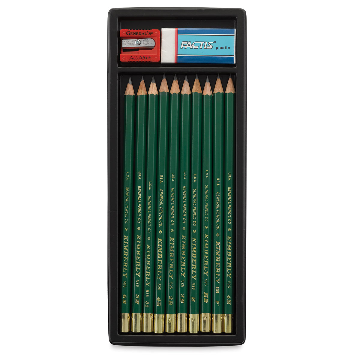 General Pencil Classic Sketching & Drawing Kit  DrawingSketchingKitDeluePencil, 1 Count (Pack of 1), Assorted