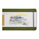 Hand Book Artist Journal - 5-1/2" x 8 1/4", Cadmium Green, Landscape, 128 Pages