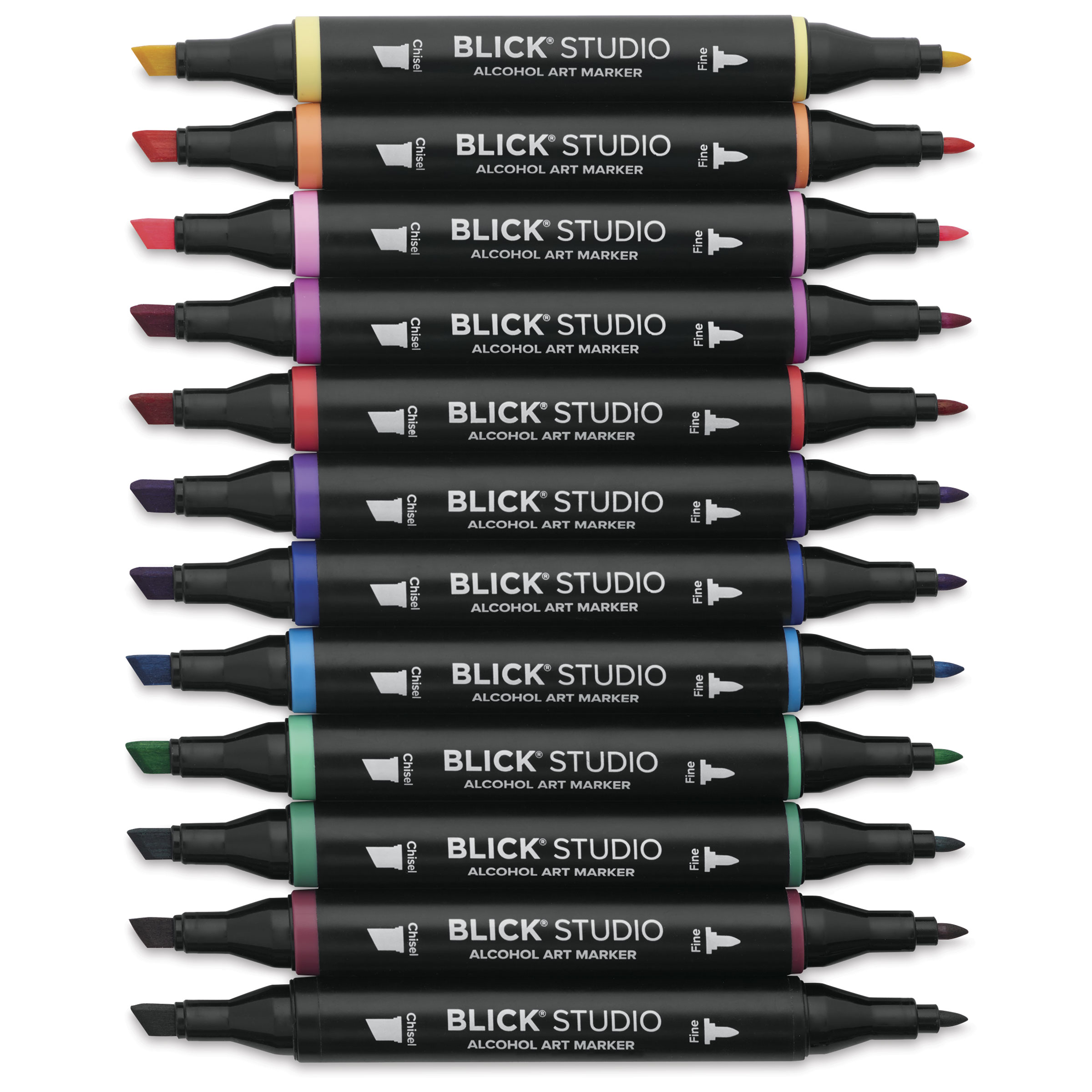 COLOUR BLIND　LLOYD STUBBER　ロイド・スタバー Blick Studio Double-Ended Alcohol Art Markers | BLICK Art