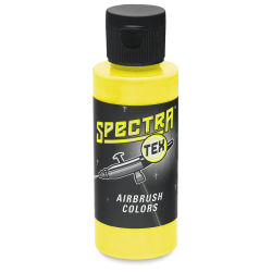 Badger Spectra Tex Airbrush Color - 2 oz, Opaque Lemon Yellow