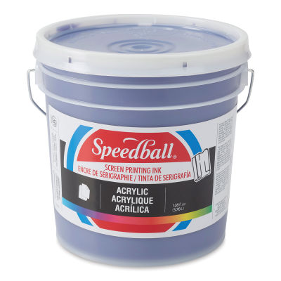 Speedball Permanent Acrylic Screen Printing Ink - Violet, Gallon