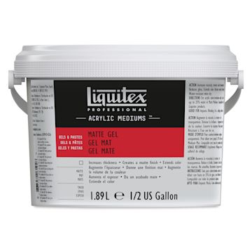 Open in modal - Liquitex Gel Medium - Matte, 64 oz