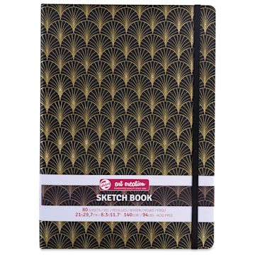 Open in modal - Royal Talens Art Creations Sketchbook - 8.3" x 11.7", Art Deco, front