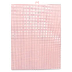 Colorful Plastic Canvas - 10-1/2" x 13-1/2", Pink, 7 ct
