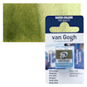 Van Gogh Watercolor Half Pan - Olive Green
