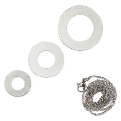 ImpressArt Stamp It Yourself (SIY) Multi Washer Necklace Kit (Kit contents)