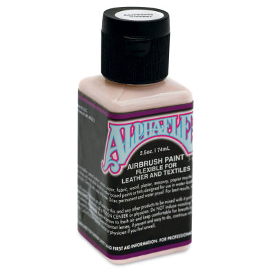 Alpha6 AlphaFlex Airbrush Textile and Leather Paint - Raspberry Sherbet, 2.5 oz