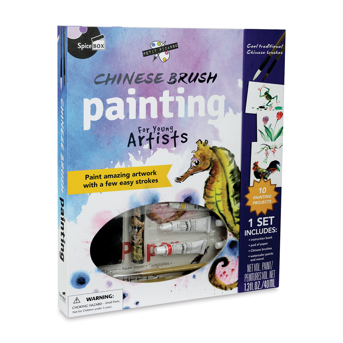 SpiceBox Petit Picasso Chinese Brush Painting Kit