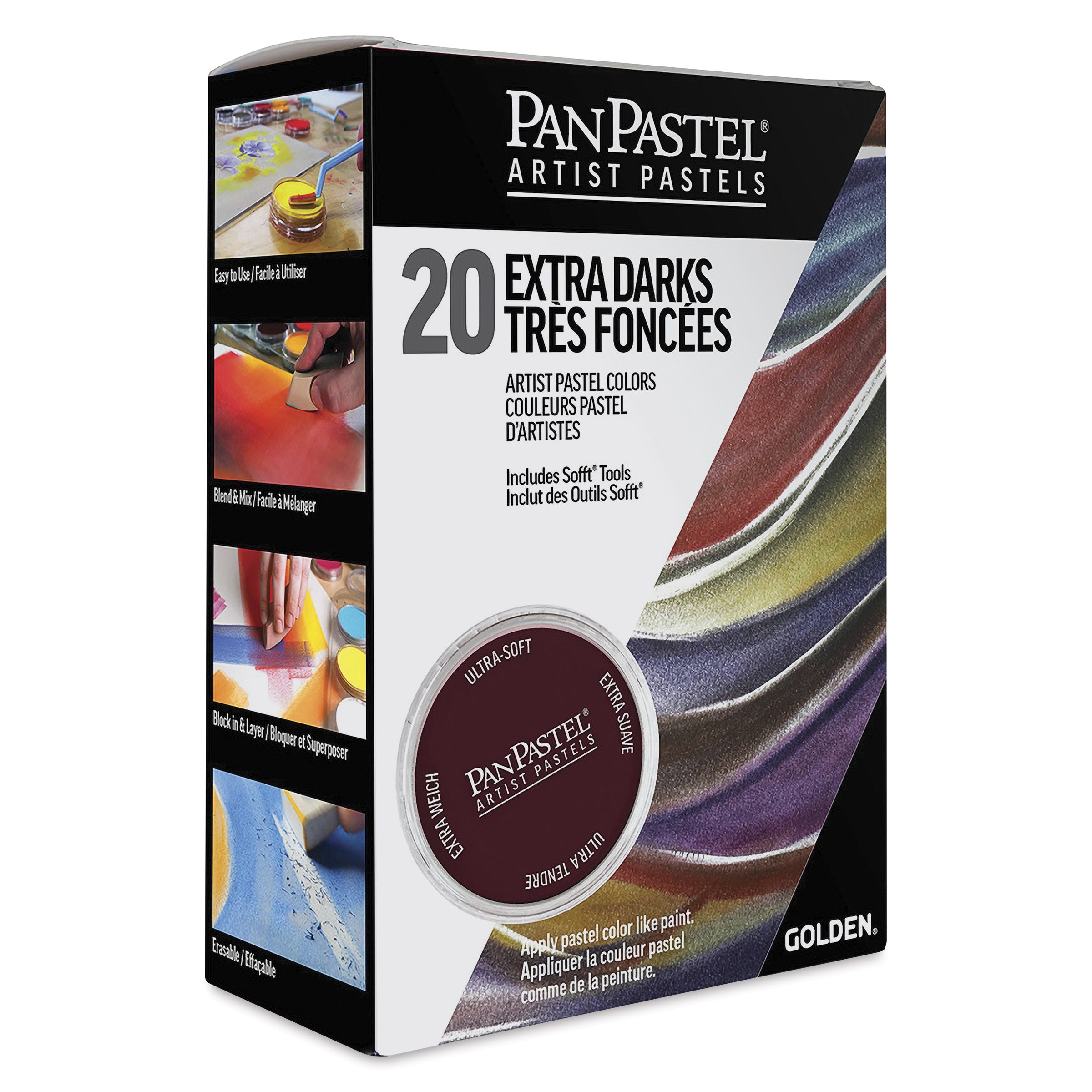PanPastel Artists' Painting Pastels Set - Extra Dark Shades, Set