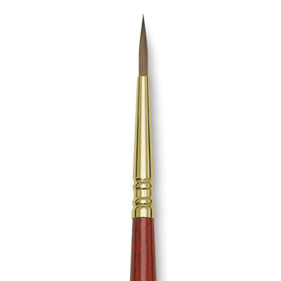 Blick Master Kolinsky Sable Brush - Round, Long Handle, Size 2