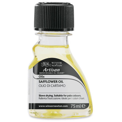 Winsor & Newton Artisan Water Mixable Safflower Oil - Front of 75 ml bottle
