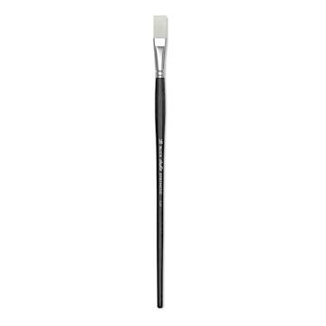 Open in modal - Blick Studio Synthetic Brush - Flat, Long Handle, Size 16