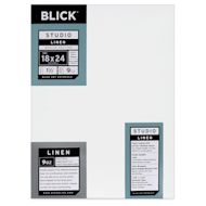 Blick Studio Linen Stretched Canvas - 18" x 24", Gallery 1-1/2" Profile
